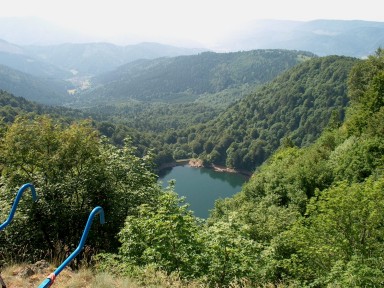 randonnée très sportive, Vosges, 2003 randonnée très sportive avec joëlette, Vosges, 2003