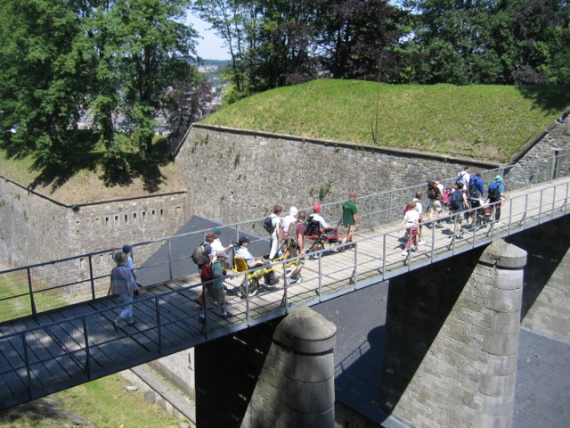 Grand rallye joëlettes à Namur, 2006