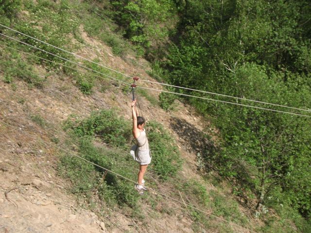 Randonnée sportive avec joëlettes, Trooz, 2011