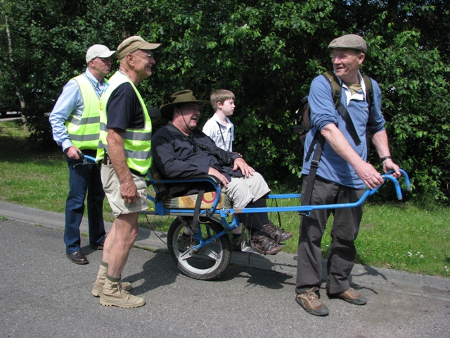 Wépion, 30 juin 2012 10e anniversaire d'Handi-Rando