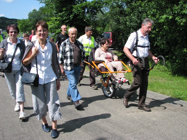 Wépion, 30 juin 2012 10e anniversaire d'Handi-Rando