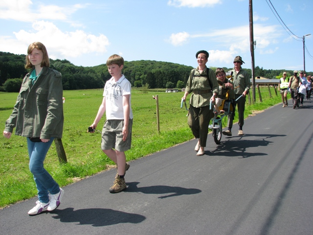 Wépion, 30 juin 2012 10e anniversaire d'Handi-Rando