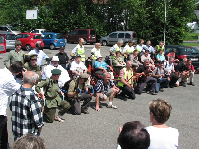 Wépion, 30 juin 2012 10e anniversaire d'Handi-Rando
