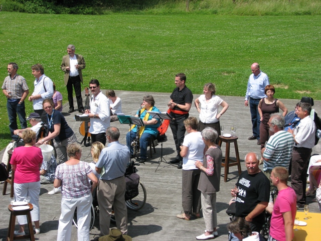 Wépion, 30 juin 2012 10e anniversaire d'Handi-Rando
