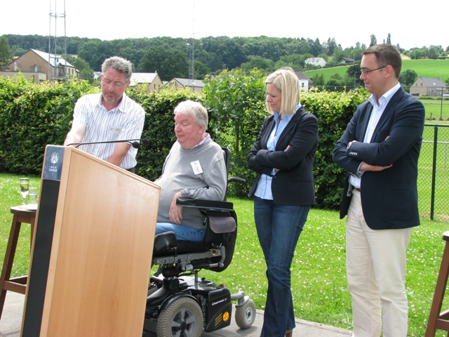 Wépion, 30 juin 2012 10e anniversaire d'Handi-Rando