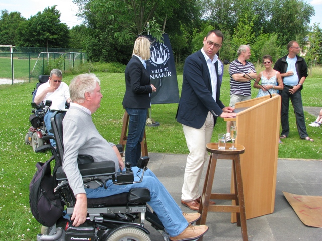Wépion, 30 juin 2012 10e anniversaire d'Handi-Rando