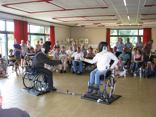Wépion, 30 juin 2012 10e anniversaire d'Handi-Rando