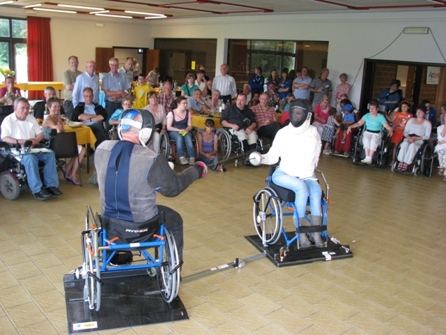 Wépion, 30 juin 2012 10e anniversaire d'Handi-Rando