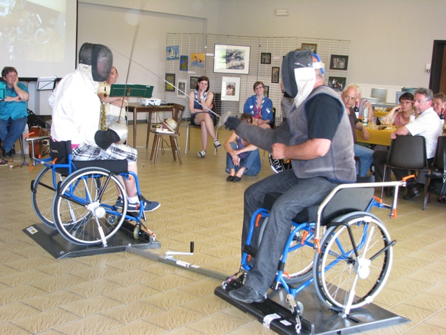 Wépion, 30 juin 2012 10e anniversaire d'Handi-Rando