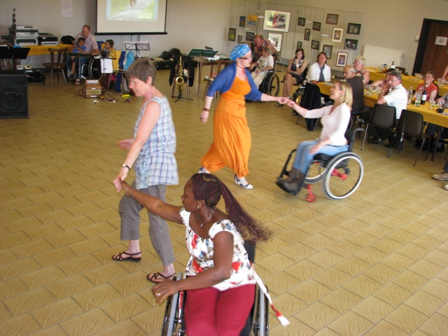 Wépion, 30 juin 2012 10e anniversaire d'Handi-Rando