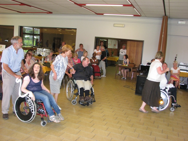 Wépion, 30 juin 2012 10e anniversaire d'Handi-Rando