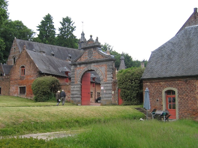 randonnée sportive avec joëlettes, Rixensart, 2013