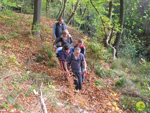 randonnée sportive avec joëlettes, Val St-Lambert, 2013