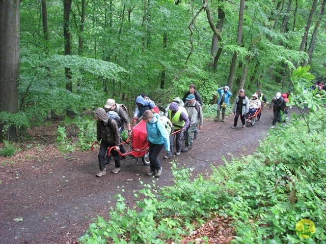 Tilff, 11 mai 2014 randonnée sportive avec joëlettes, Tilff, 2014