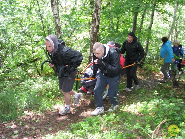 Tilff, 11 mai 2014 randonnée sportive avec joëlettes, Tilff, 2014