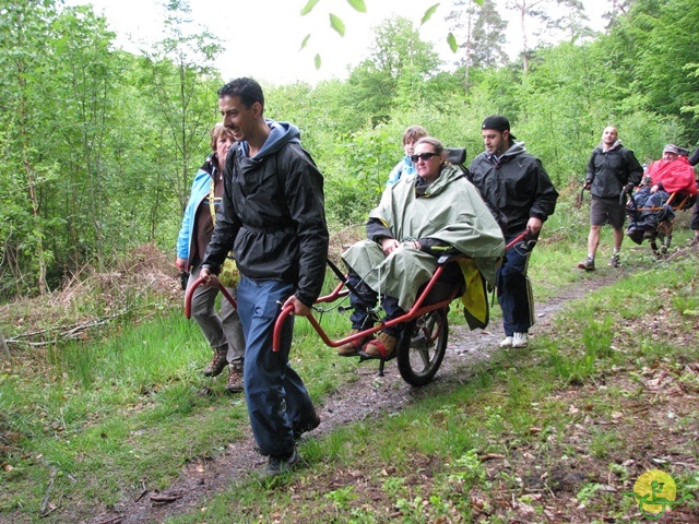 Tilff, 11 mai 2014 randonnée sportive avec joëlettes, Tilff, 2014