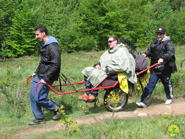 Tilff, 11 mai 2014 randonnée sportive avec joëlettes, Tilff, 2014