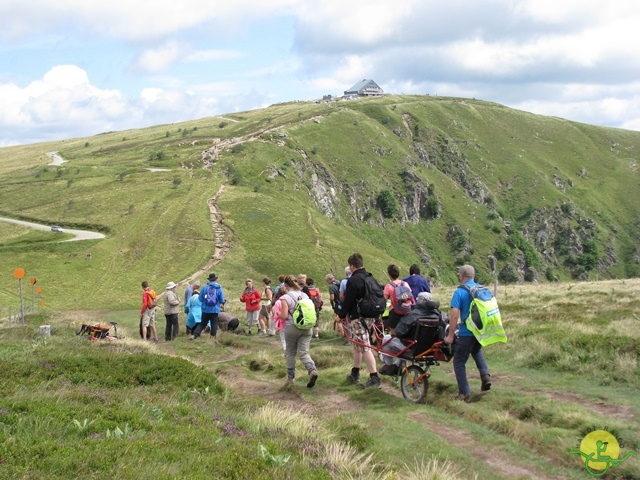 randonnée joëlettes, Vosges, 2014