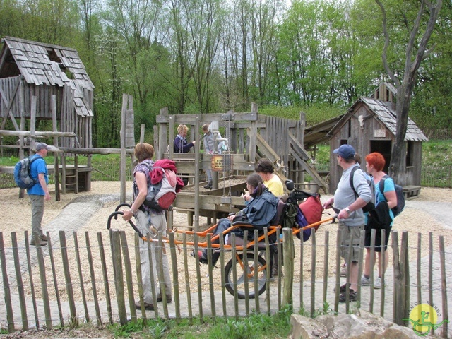 Randonnée joëlettes à Chevetogne