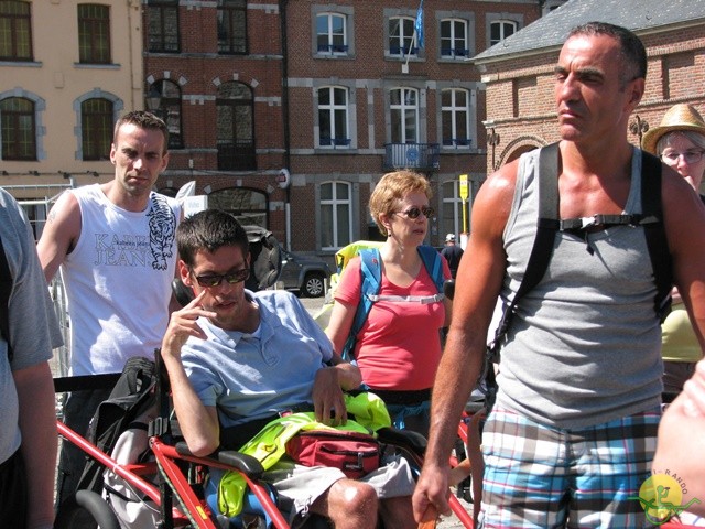 Randonnée joëlettes à Thuin