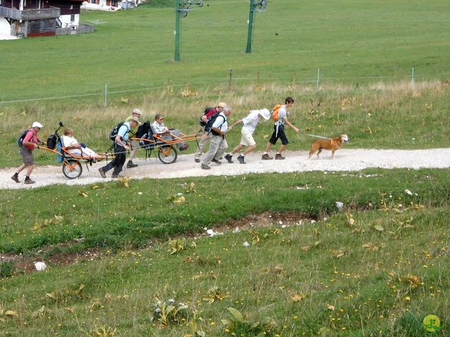 Randonnée sportive aux Moussières