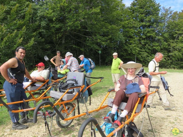 Randonnée joëlettes, Les Moussières