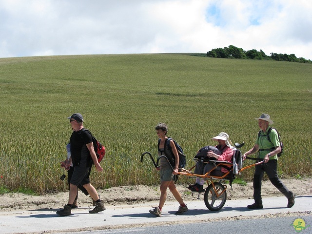 Randonnée joëlettes à Escalles