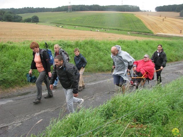 Randonnée joëlettes à Boninne
