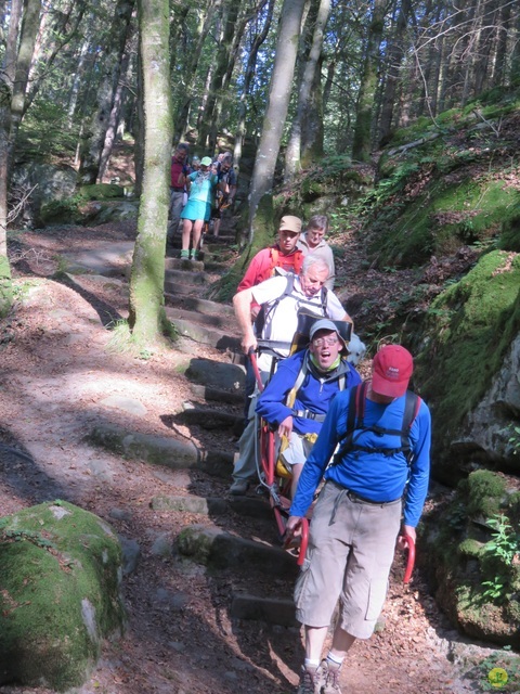 Randonnée joëlettes à Berdorf
