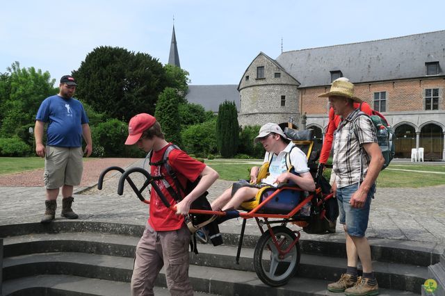 Randonnée joëlettes à Feluy