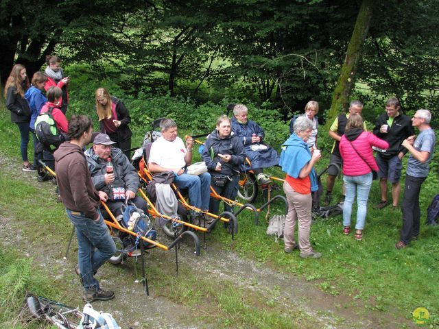 Randonnée joëlettes à Habay-la-Neuve