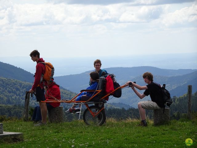 Randonnée joëlettes à Ramonchamp