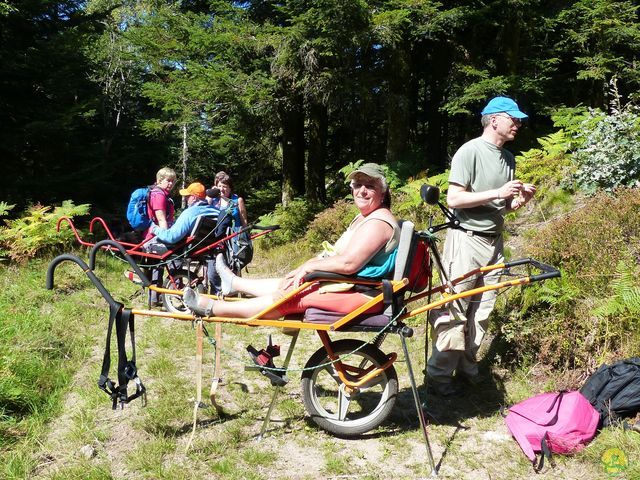 Randonnée joëlettes à Ramonchamp