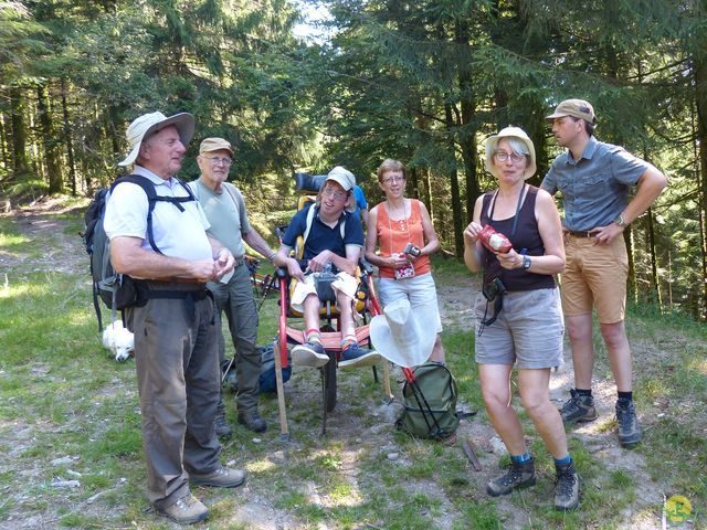 Randonnée joëlettes à Ramonchamp