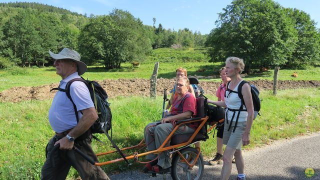 Randonnée joëlettes à Ramonchamp