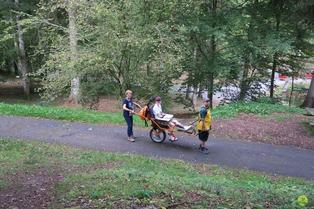 Randonnée joëlettes à Chevetogne