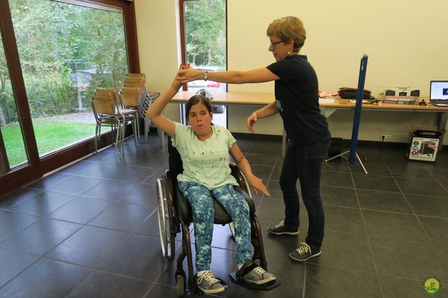 Randonnée joëlettes à Chevetogne