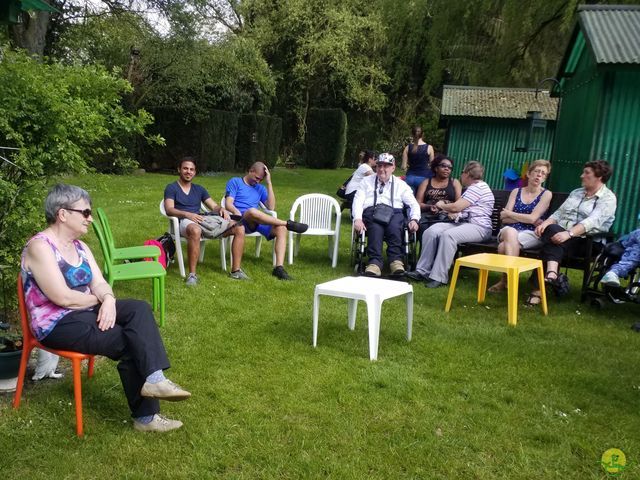 Randonnée joëlettes à Hoeilaart