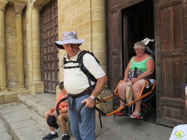 Randonnée joëlettes à Laguiole