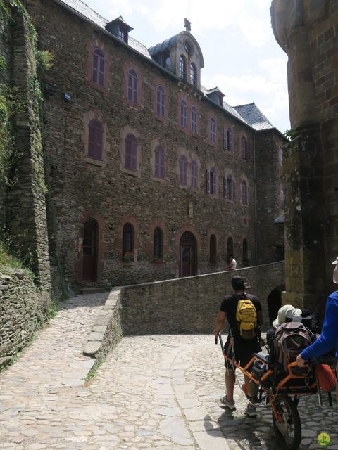Randonnée joëlettes à Laguiole