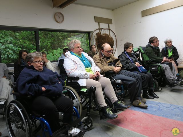 Randonnée joëlettes à Flémalle