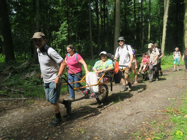 Randonnée joëlettes à Thoricourt