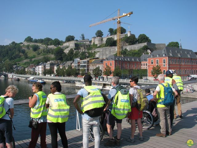Randonnée joëlettes à Namur