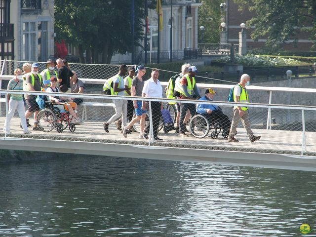 Randonnée joëlettes à Namur