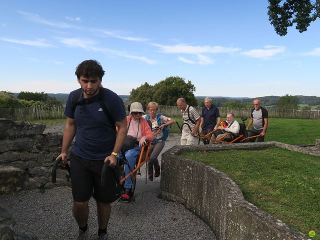 Randonnée joëlettes à Rochefort