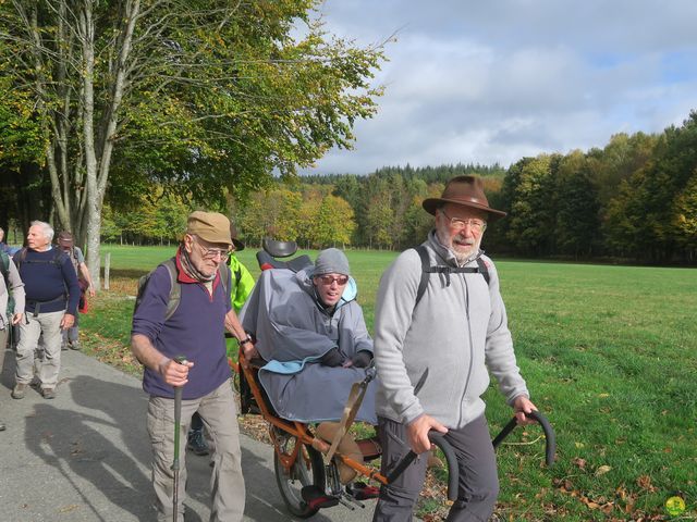 Randonnée joëlettes à Recogne