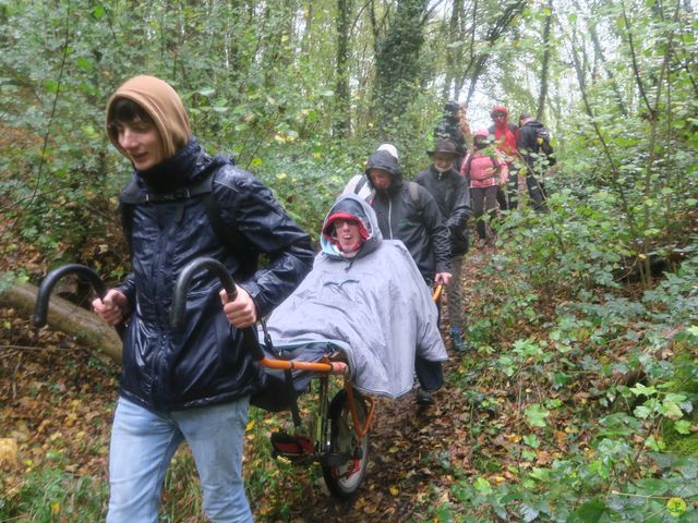 Randonnée joëlettes à Fayt-le-Franc