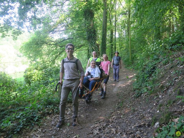 Randonnée joëlettes à Florival